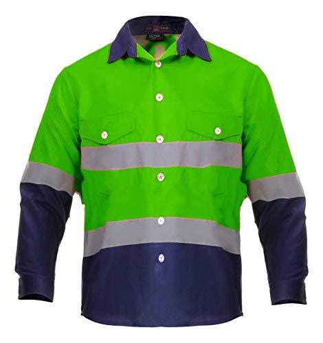 Just In Trend High Visibility Hi Vis Reflective Safety Work Shirts ...