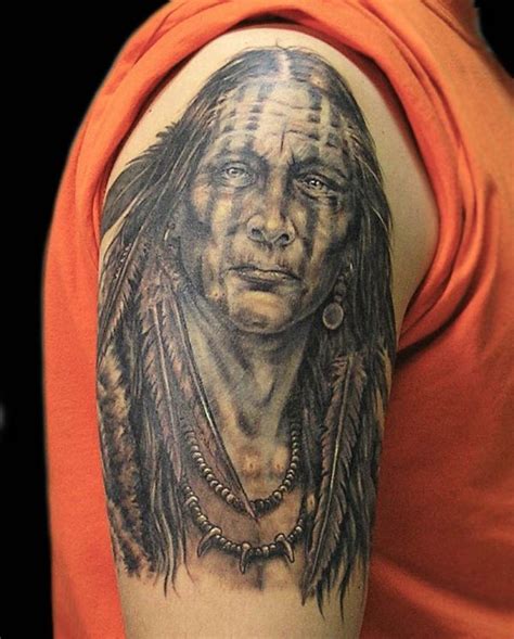 Sorprendentes Tatuajes De Indios Americanos En Tecnicas