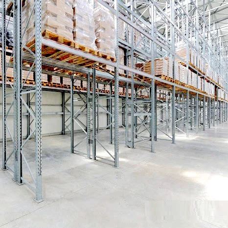 Buy Heavy Duty Galvanized Steel Warehouse Stacking Pallet Rack Shelf