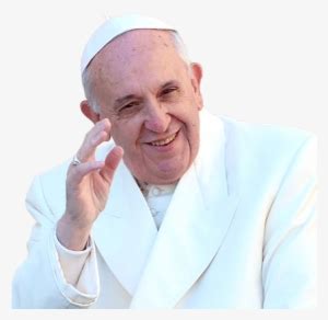 His Holiness Pope Francis Papa Francisco De Frente Transparent Png