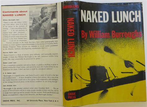 Naked Lunch By Burroughs William Hardcover Grove Press Biblio