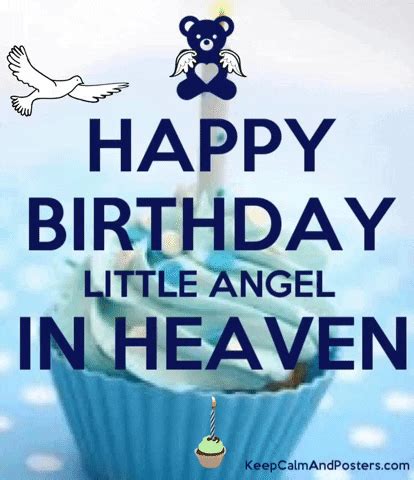 Happy Heavenly Birthday Baby Heavenly GIF - Happy heavenly birthday ...