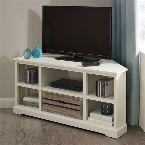 15 Ideas Of Compton Ivory Corner Tv Stands