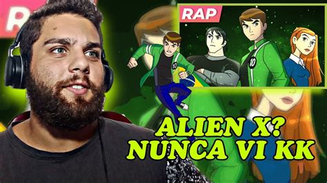 REACT Rap do Ben 10 Força Alienígena UNIVERSO NO MEU PULSO