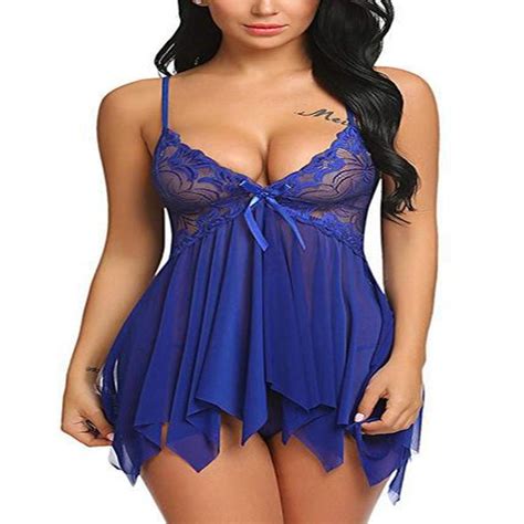 Sexy Lingerie Women Erotic Pajamas Lace Lingerie Sex Clothes Baby Doll