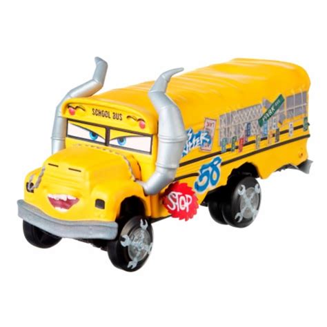 Mattel® Disney Pixar Cars Miss Fritter Toy Bus, 1 ct - Smith’s Food and Drug