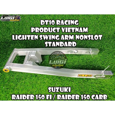 KING OF DRAG LIGHTEN SWING ARM PLUS 2 AND PLUS 3 V2 SUZUKI RAIDER 150