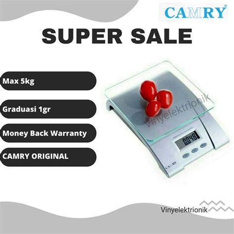 Jual Timbangan Kue Digital Kitchen Scale Camry Ek Timbangan Dapur