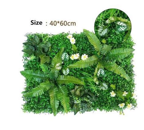 Artificial Hedge Plant Wall Panel Artificial Wall Plants Decorative ...