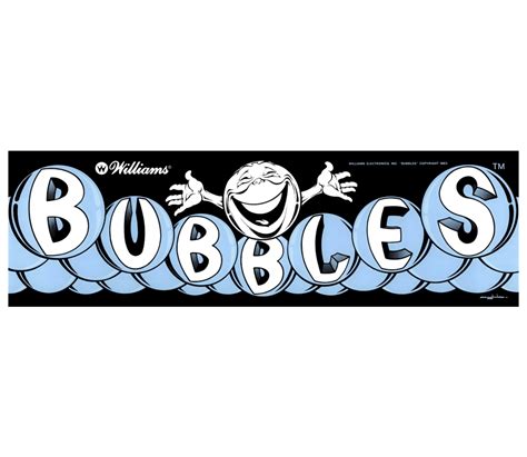 Bubbles Phoenix Arcade Source For Screen Printed Arcade Artwork