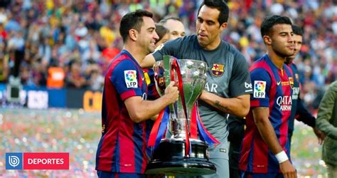 Xavi Recordó Paso De Claudio Bravo Por El Barcelona Y Lo Llenó De Elogios