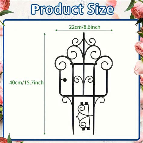 2 Pcs Trellis For Potted Plants Garden Trellis For Climbing Plants