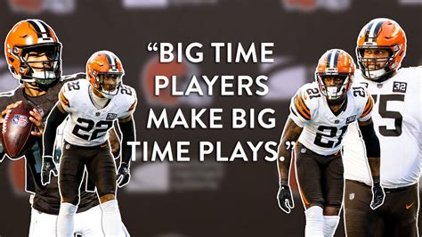 Denzel Ward Dtr Grant Delpit Joel Bitonio Big Time Players Make