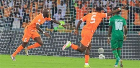 Côte d Ivoire CAN 2023 éclatante victoire des Éléphants 2 à 0 en