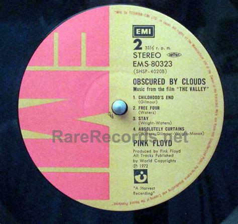 Obscured By Clouds Vinyl