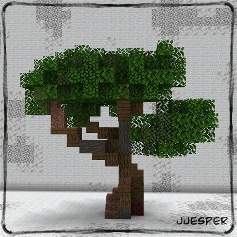 5 tree designs i made : r/Minecraftbuilds