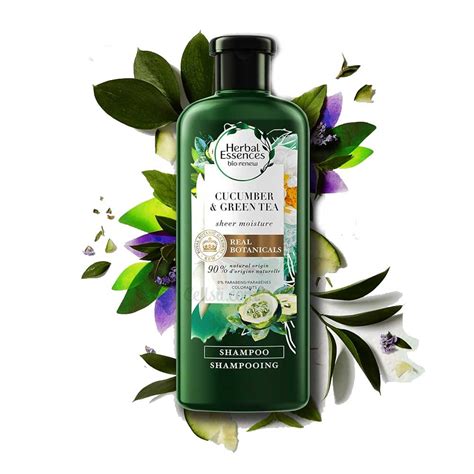 Herbal Essences Cucumber And Green Tea Lightweight Shine Shampoo 400ml