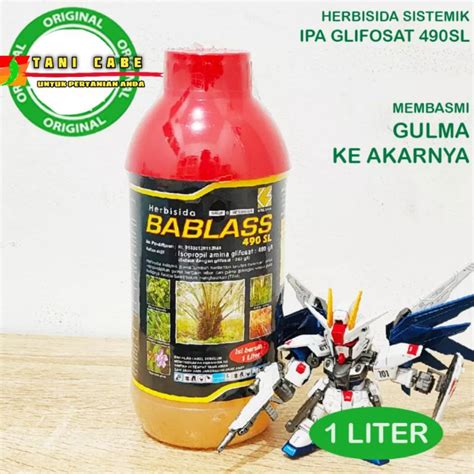 Jual HERBISIDA BABLAS 490 SL KEMASAN 1 LITER Shopee Indonesia