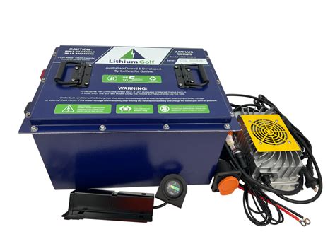 48V Universal Lithium Golf Cart Battery Conversion Kit with On-board C