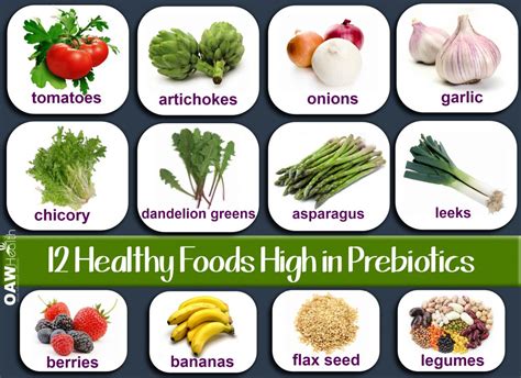 Healthy Foods High in Prebiotics