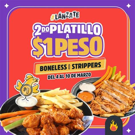 Nuevamente En Las Alitas 2do Platillo A 1 Peso Esta Semana