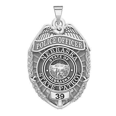 Personalized Nebraska Highway Patrol Police Badge with Your Rank and ...