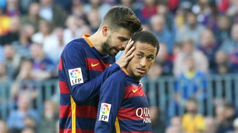 Barcelona S Gerard Pique Posts Neymar Photo With He Stays Message Espn