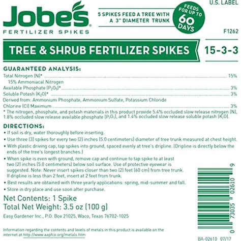 Jobe S Fertilizer Spikes 5 Pack Nebraska Turf Products