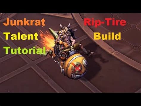 Junkrat Rip Tire Talent Build Guide Tutorial Heroes Of The Storm YouTube