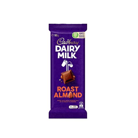 cadbury dairy milk roast almond chocolate  carton tasty