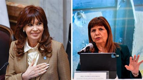 Bullrich A Cristina Kirchner Deje Gobernar Al Presidente Milei