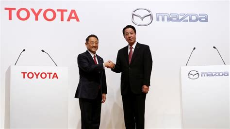 Toyota Mazda Announce 16b Joint Venture In Us Cbc News