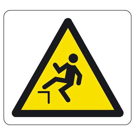 warning symbol  drop sign pittman