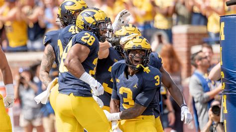 Michigan Footballs Special Teams Show Their Value In Nonconference Finale