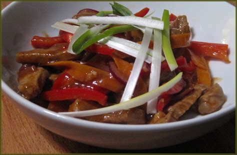 Pork Stir Fry With Hoisin And Orange Sauce A Glug Of Oil