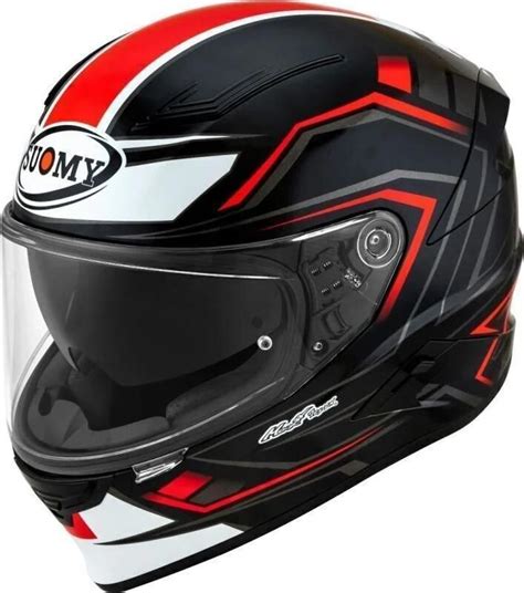 Kask Motocyklowy Suomy Speedstar Glow Czarny Czerwony Opinie I Ceny