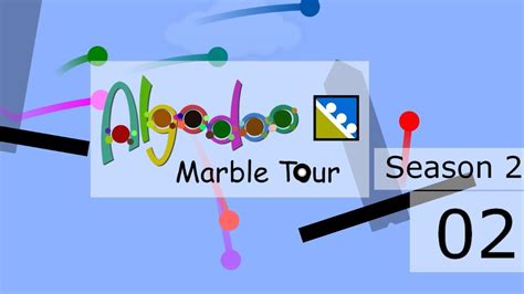 Algodoo Marble Tour Season 2 Race 2 Youtube