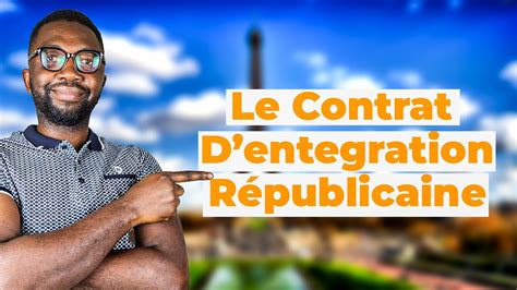 Trangers En France Le Contrat D Integration R Publicaine Youtube