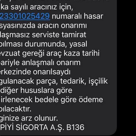 Hepiyi Sigorta Anlaşmalı Servisler Şikayetleri Şikayetvar