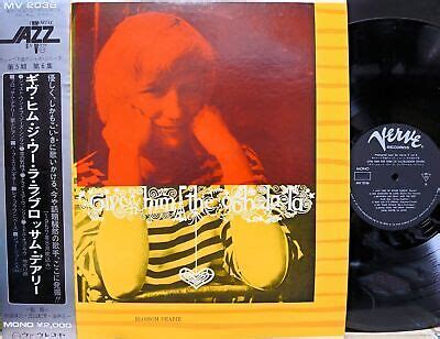 BLOSSOM DEARIE GIVE HIM THE OOH LA LA VERVE JAPAN LP Vinyl OBI VG