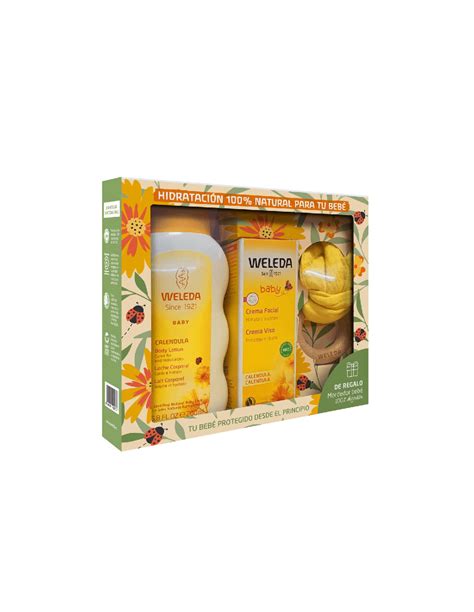 WELEDA BABY PACK LECHE CALENDULA 200ML CREMA FACIAL CALENDULA 50ML