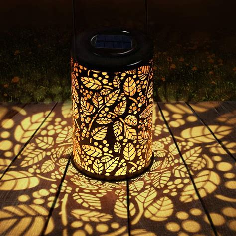 Solar Garden Lantern Lights, Decorative Solar Lanterns Outdoor ...