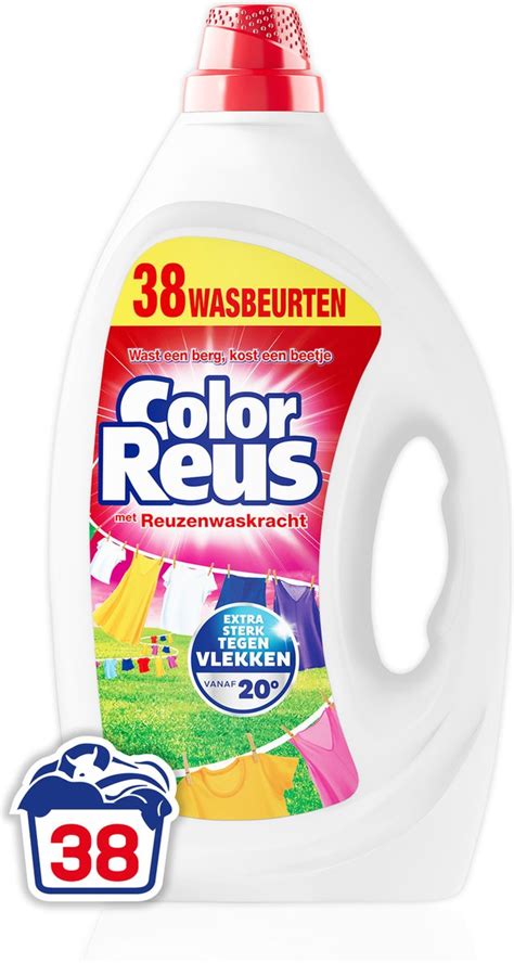 Color Reus Gel Vloeibaar Wasmiddel Gekleurde Was