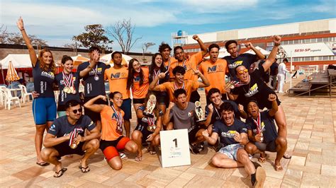 Equipe de Natação da Unaerp conquista 59 medalhas na última edição dos