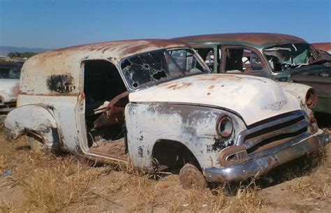 Early 50s Chevy Sedan Delivery Abandoned Cars Barn Find Cars Old