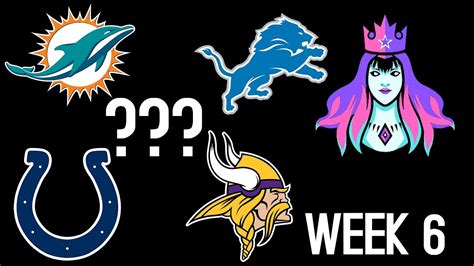 Nfl Predictions Week 6 Youtube