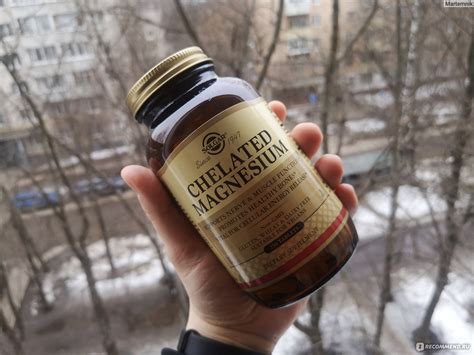 БАД Solgar Магний хелат, Chelated Magnesium - «Покупала для совместного ...