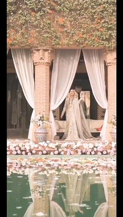 Yumna Zaidi And Wahaj Ali In Walima Dress Video Dailymotion