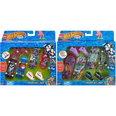 Hot Wheels Skate Fingerboard Multi Pack Case Of 4
