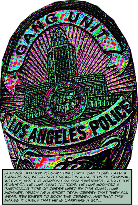 Lapd Gang Enforcement Detail Michael Kohlhaas Dot Org